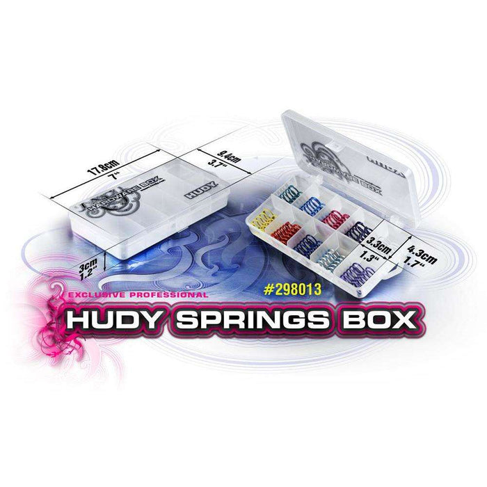 HUDY Springs Box - 10-Compartments - 178 x 93mm