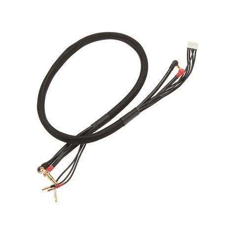 TQ 2Cell Charge Cable with balance plug for up to 4S battery with Deans or Stepped Bullets