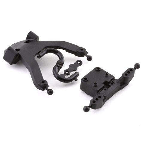 Team Associated RC10B6.3 Front Top Plate & Ballstud Mount (Plastic or Carbon)