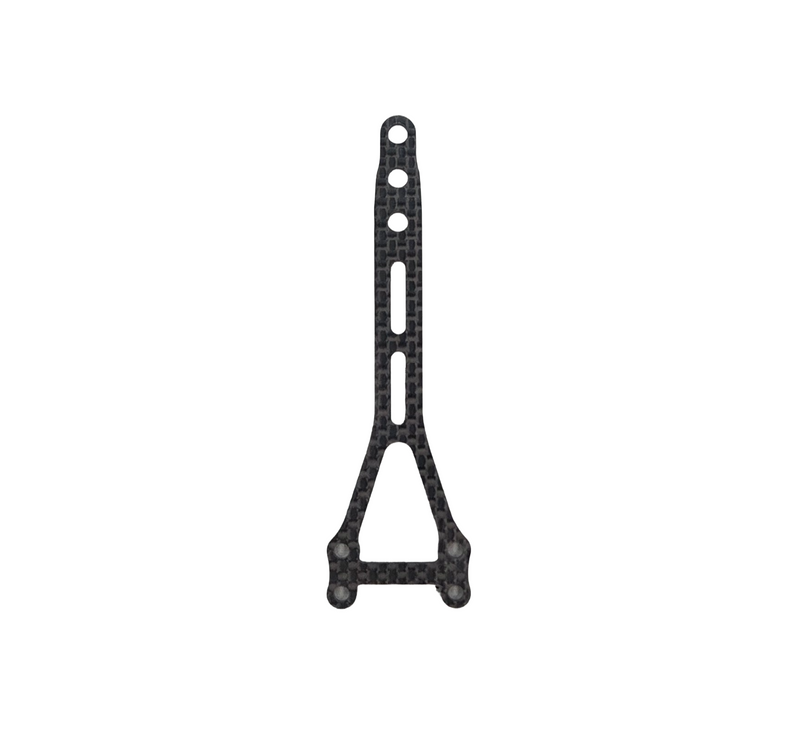 MAD Wurks Carbon Split Narrow Rear Topdeck W/Brace 2mm Schumacher Mi9/Mi10 (1)