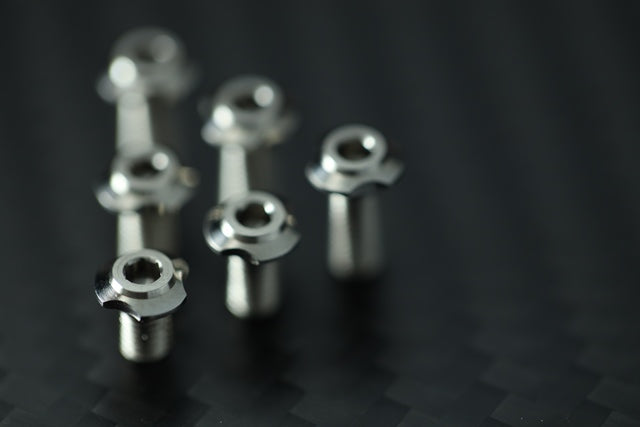 Hiro Seiko LowPro Head Grade 5 Titanium Screws