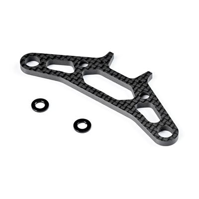 X4 CARBON UPPER HOLDER FOR BUMPER FOR UNI BULKHEADS