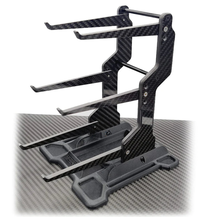 3D Pro Carbon Car Stacker for 1/10th & 1/12th EP Onroad