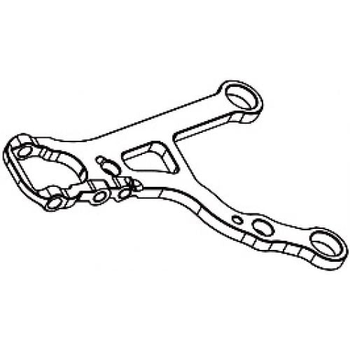 Axon TC10/4 Alu Lower sus arm 1pic  4C-005-001