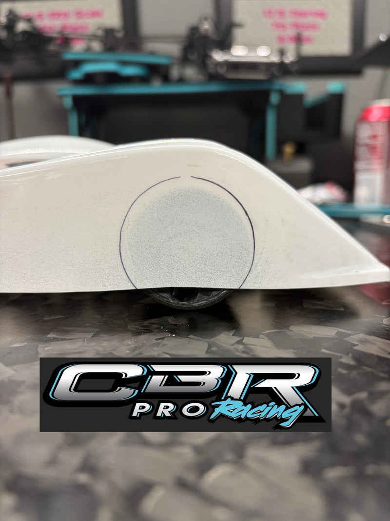 P1107 - (NEW) CBR Pro 12th Scale Wheel Cutout Kit (2 pcs)