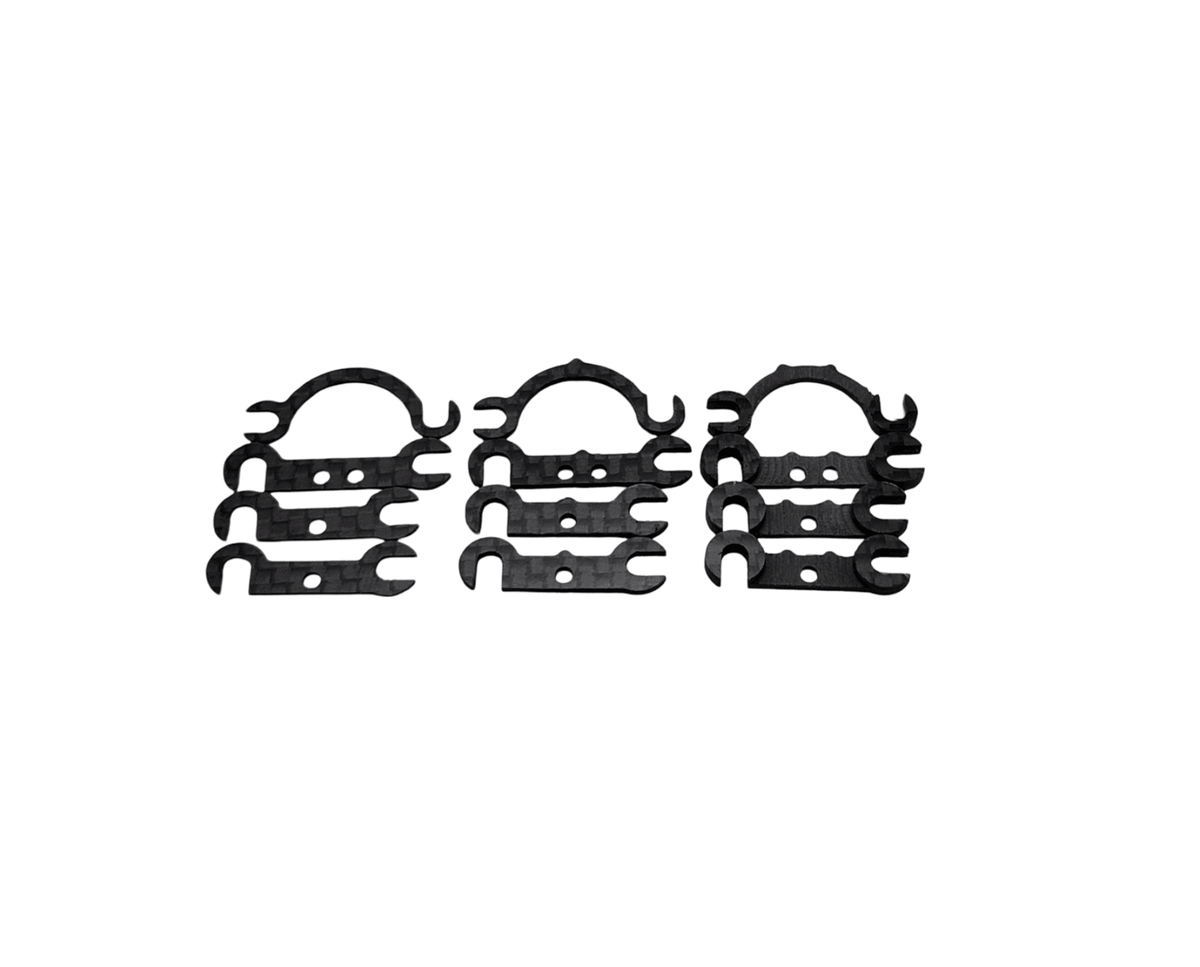 MAD Wurks Carbon Roll Center Shim Set .5/1/2mm Awesomatix A800R (12 ...
