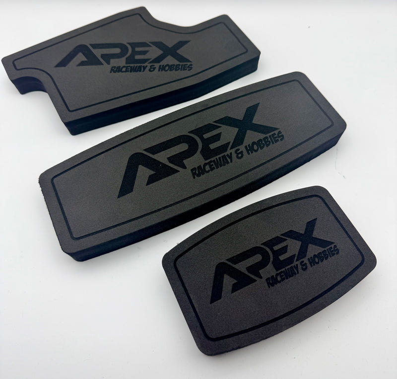 Apex Raceway Foam Car Stands
