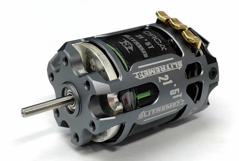 ORCA BLITREME 3 21.5T  TEAM SPEC BRUSHLESS MOTOR (With Long rotor option)