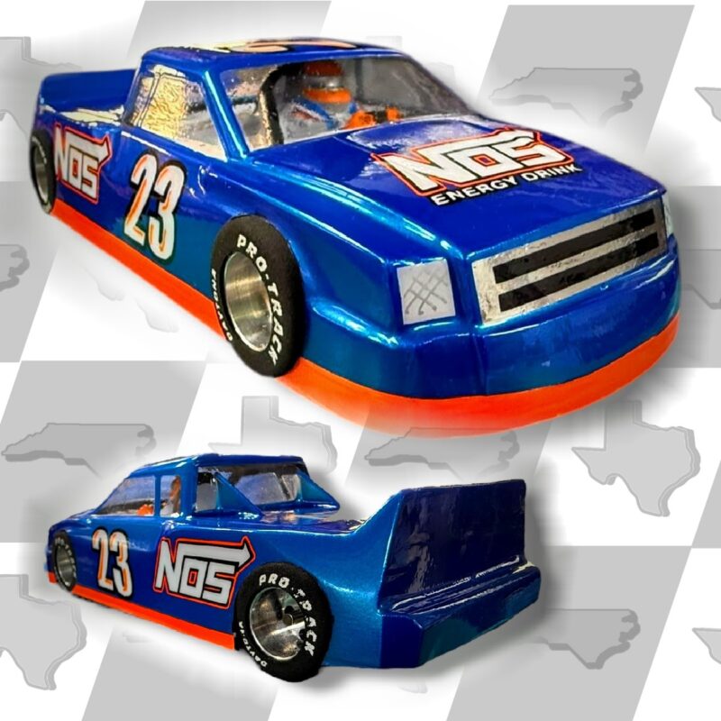CAVEMAN BIG TIRE 4.5" RACE TRUCK BODY (clear)