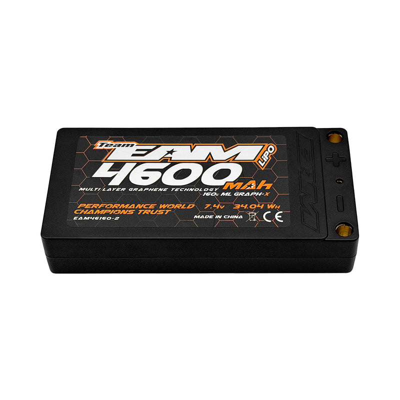 Team EAM 4600mah 160c ULCG Shorty ML Graph-X Formula  Lipo Battery.