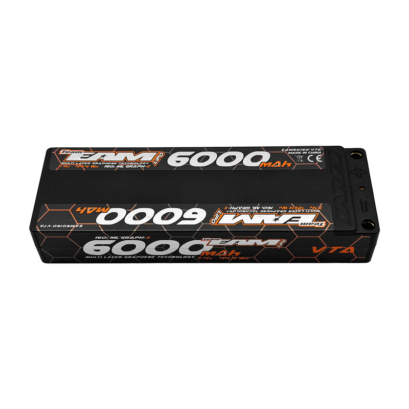 Team EAM 6000mah 160C ML Graph-X Formula Lipo Battery-  VTA Spec