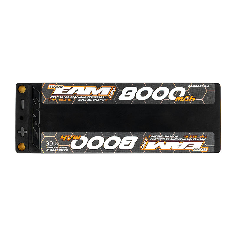 Team EAM 8000mah 200C ML Graph-X  Formula Lipo Battery
