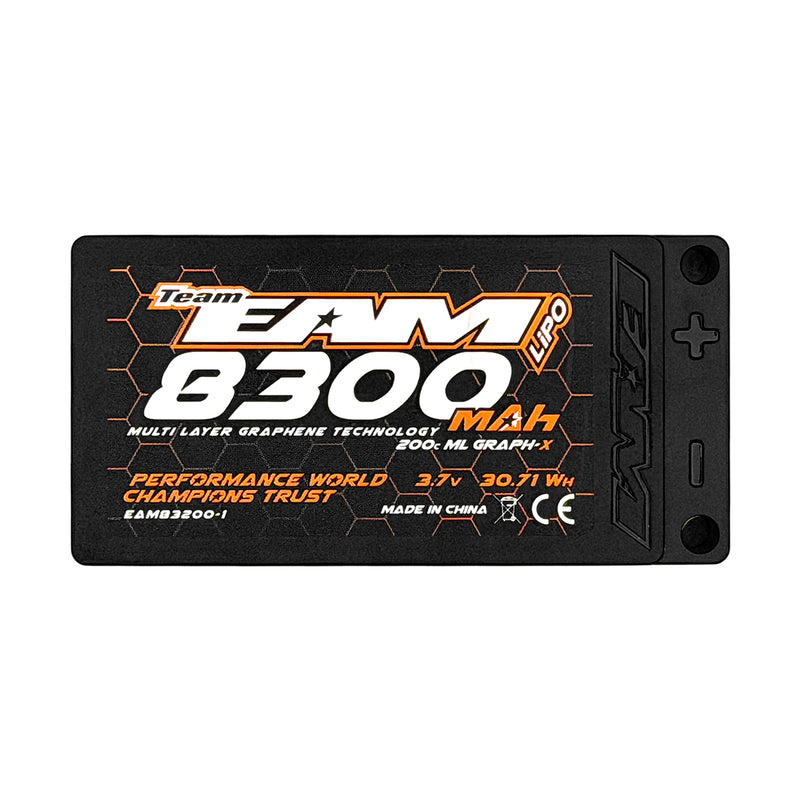 Team EAM 8300mah 200C 1S ML Graph-X  Formula Lipo Battery