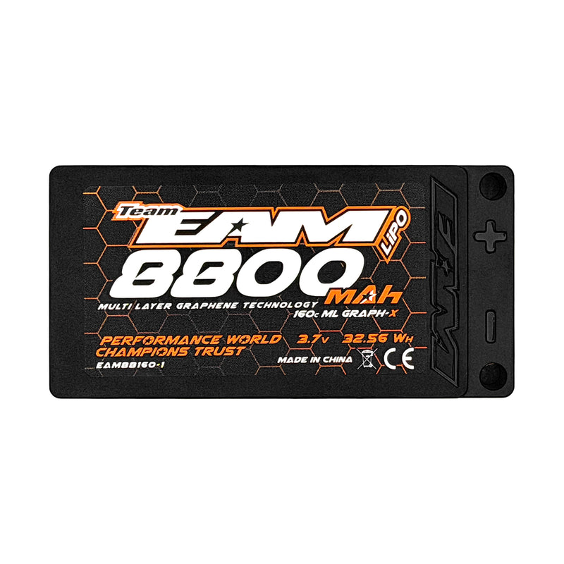 Team EAM 8800mah 160C 1S ML Graph-X  Formula Lipo Battery