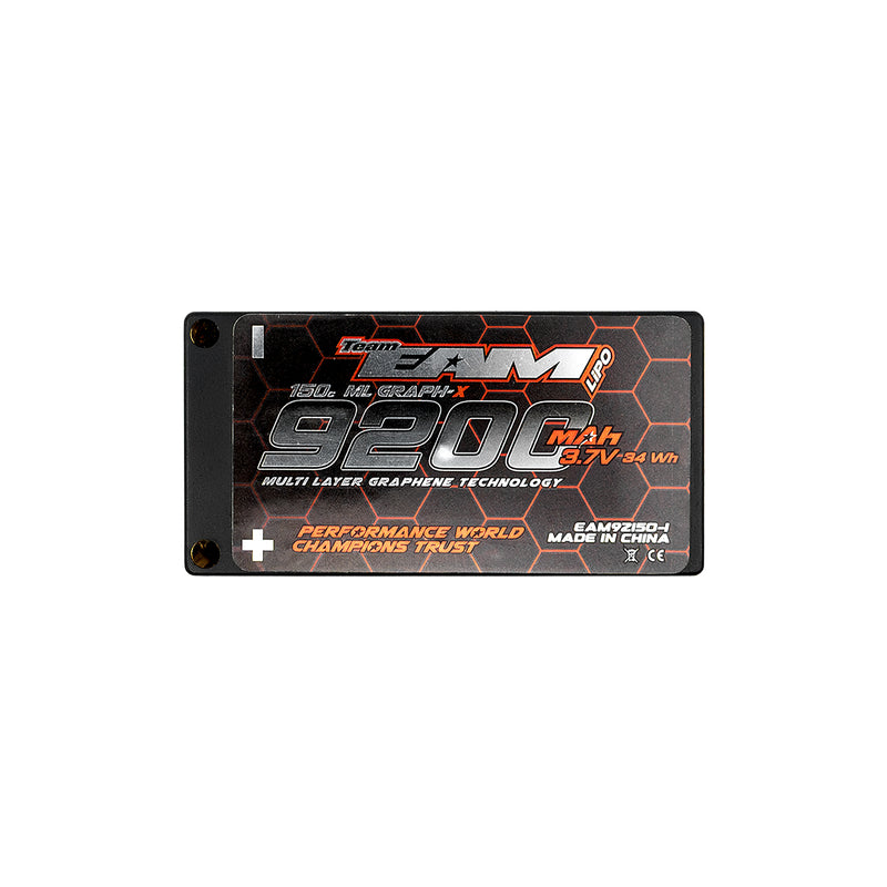 Team EAM 9200mah 150C 1S ML Graph-X  Formula Lipo Battery