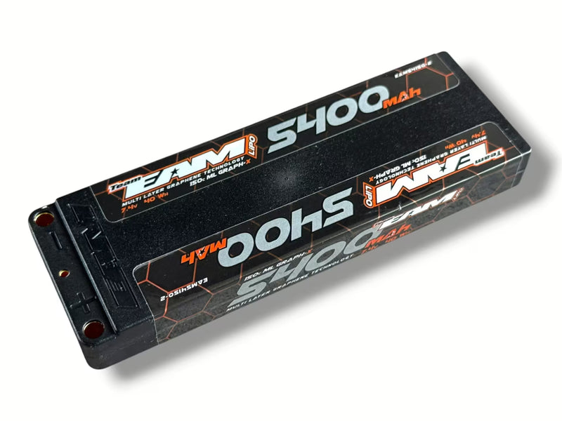 Team EAM 5400mah 150C ML Graph-X Formula UUULCG Lipo Battery