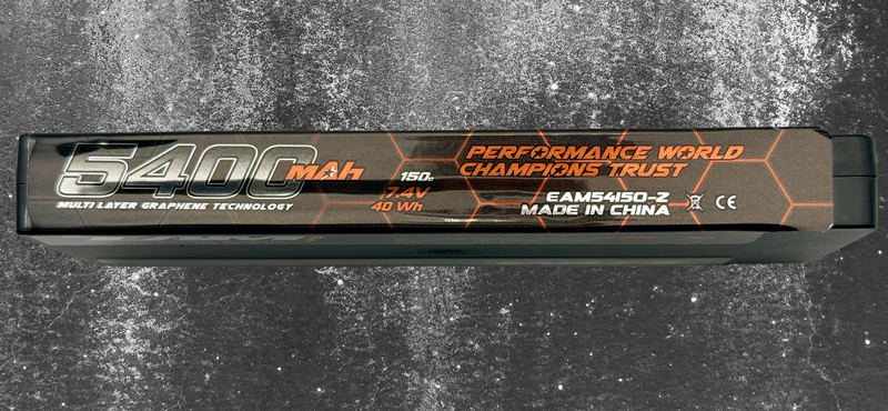 Team EAM 5400mah 150C ML Graph-X Formula UUULCG Lipo Battery