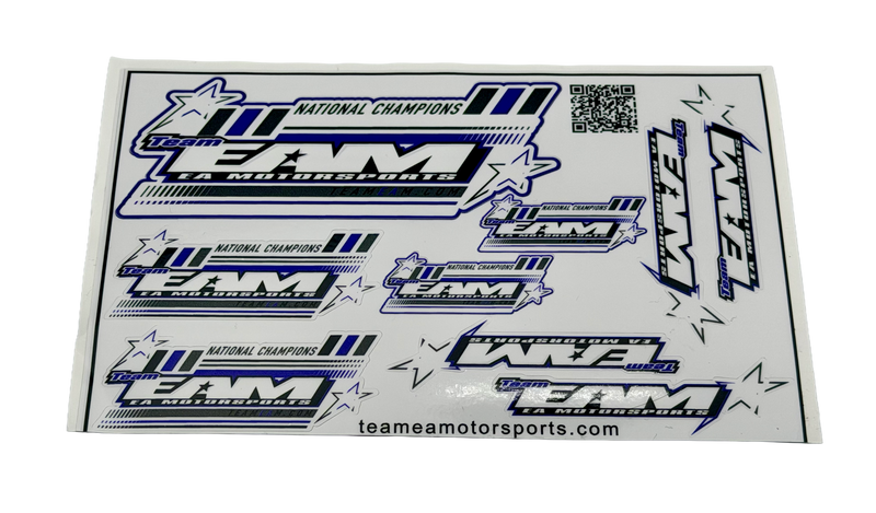 Team EAM Decal Sheets (4.5x6.5)