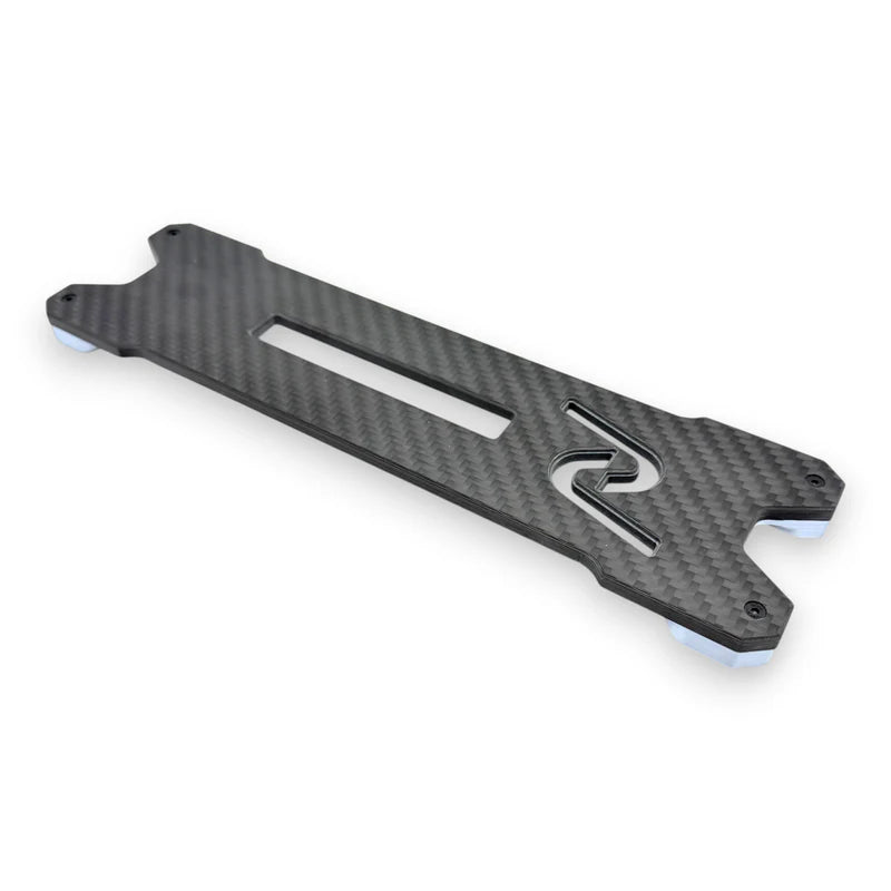 INOV8 3DX CARBON TWEAK PLATE FOR 1/10TH ONROAD (SILVER)