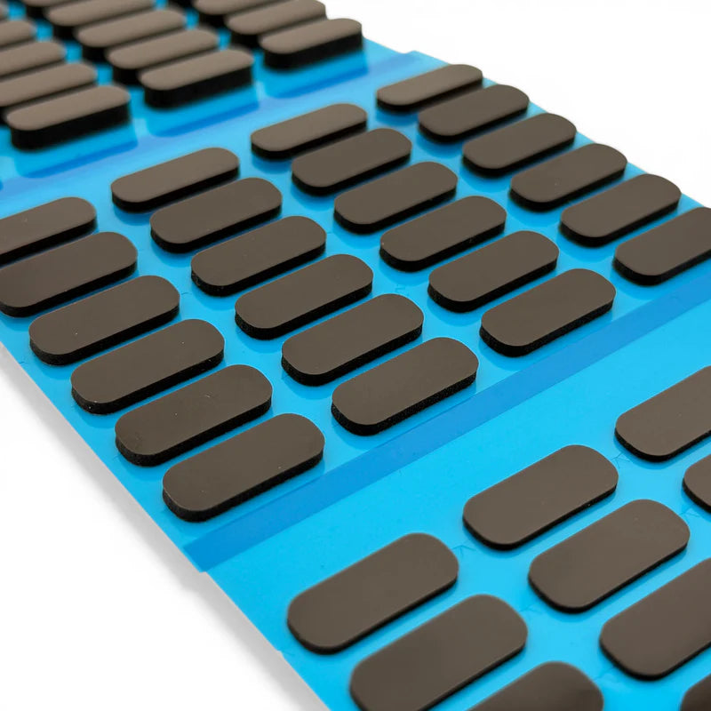 INOV8 XERO FRICTION ADHESIVE BUMPER FOAM SET (1MM, 2MM & 4MM) (24PCS EA.)