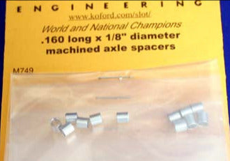 KOFORD 1/8" X .160 WIDE AXLE SPACERS (6)