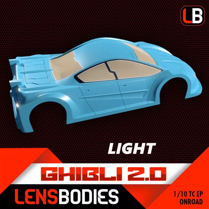 Lens Bodies Ghibli 2.0 Tourng Car.  Select weight in menu