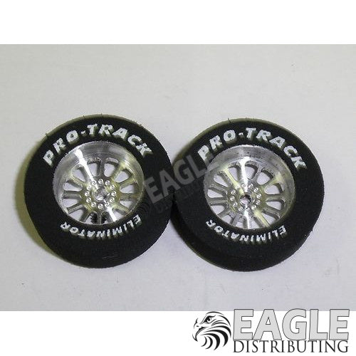 Pro Track Slot Car Drag TIres- 1 1/16 tall.  3/32 AXLE