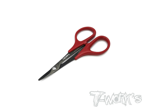 TWorks Titanium Nitride Lexan Curved Scissors