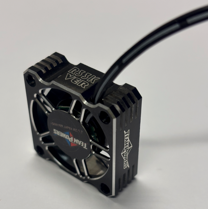 33K, 30mm Conventional Mount Fan - Team Powers High Air Flow Cooling Fan V33K, 30x30x10 (Silver Alu Casing), 33000rpm@8.4v
