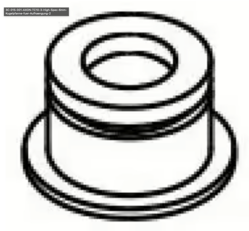 AXON TC10/3 High Spec 6mm Suspension Bushing (2)