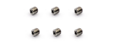TSS-M3S 64 Titanium Hex. Socket Set Screw 6pcs.