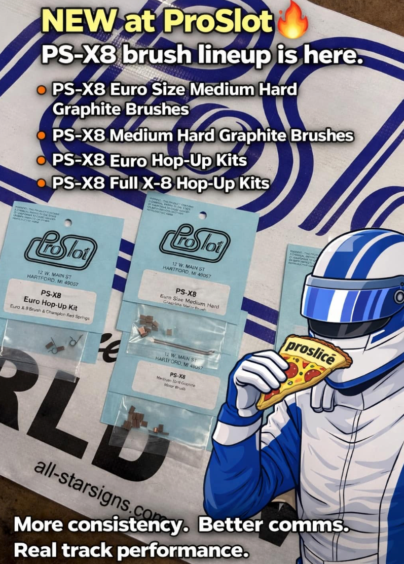 Proslot X8 Motor Brushes