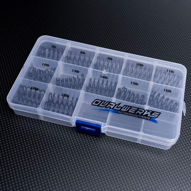 Complete Side Shock Spring Set With Storage Case (7-18lb