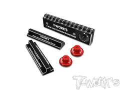 TT-132 T-Work's 1/10 On-road Touring Car Droop Gauge And Wheel Set