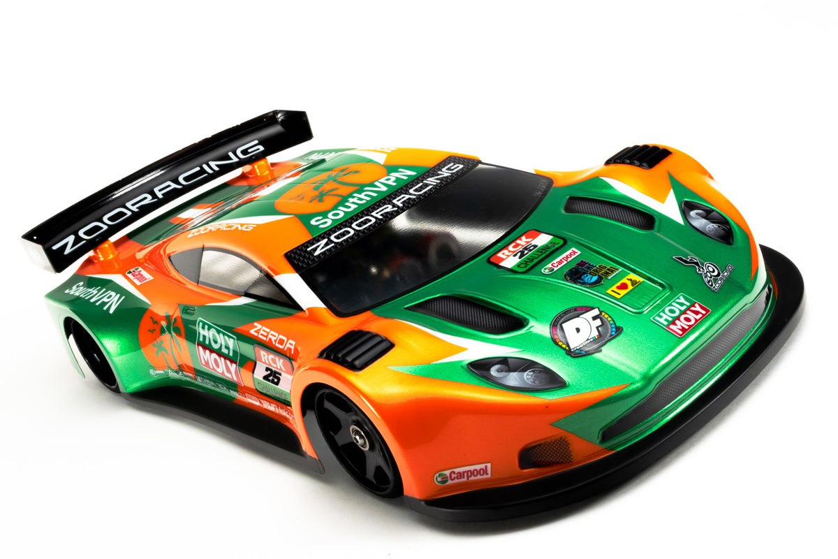 ZooRacing ZR-0025 - ZERDA - 1:12 GT Body (Select weight) — Team