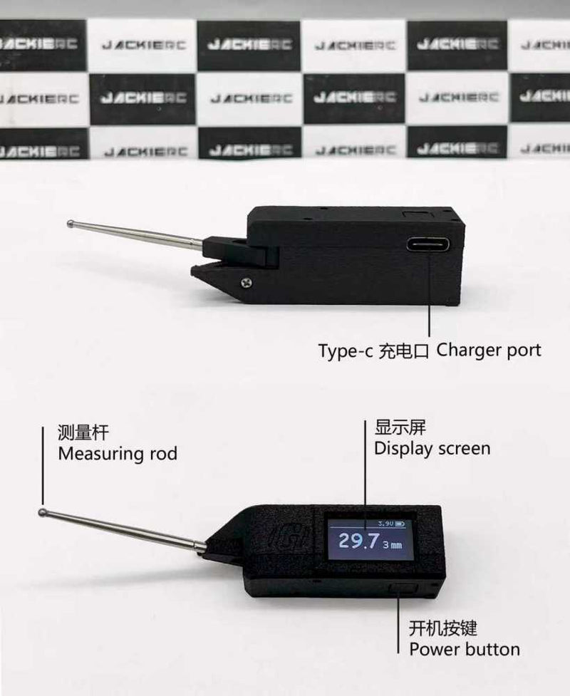 GT55 Racing GH-025 Digital Chassis Height Gauge 2–29 mm Range