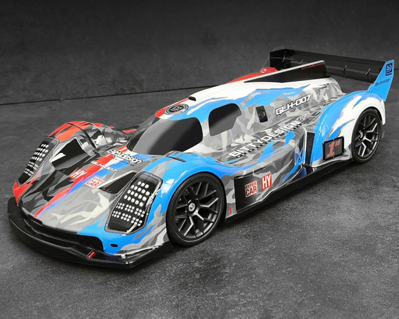 Bittydesign GLH-007 Hypercar 1/10 Touring Car Body (Clear) (190mm)