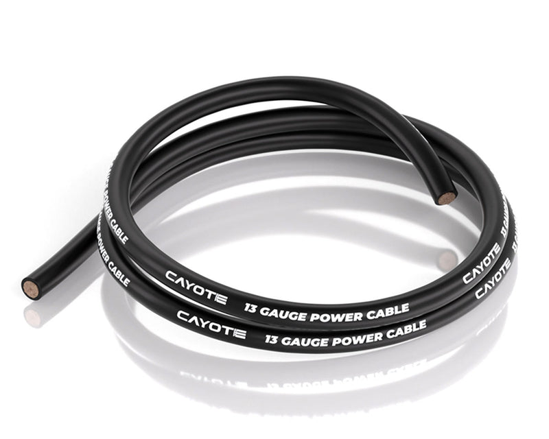 Cayote Thin-Wall Silicone Wire  (1 Meter) (13AWG) (SELECT COLOR)