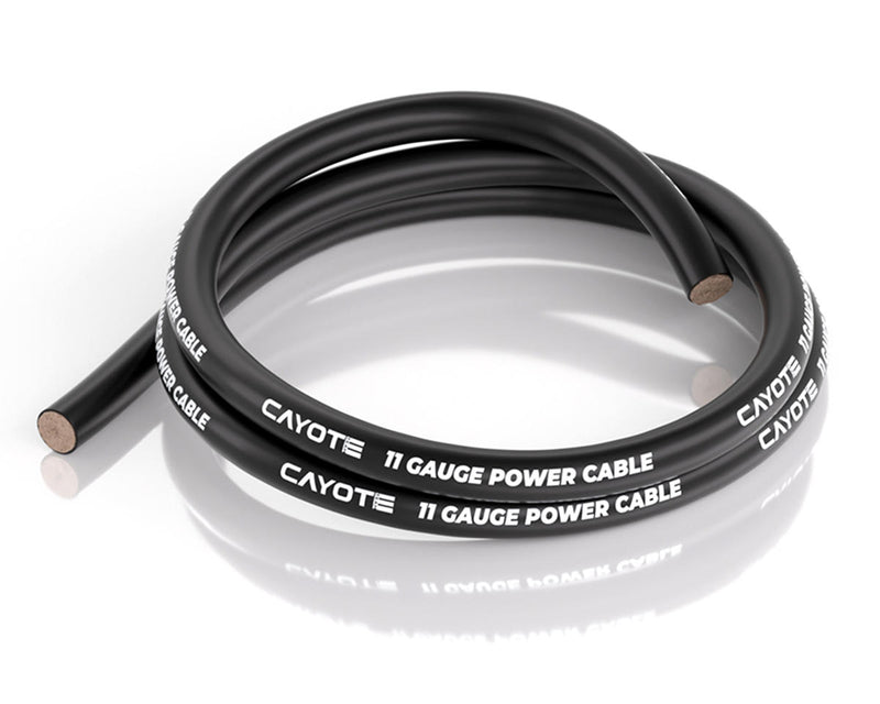 Cayote Thin-Wall Silicone Wire  (1 Meter) (11AWG) (SELECT COLOR)