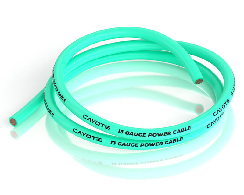 Cayote Thin-Wall Silicone Wire  (1 Meter) (13AWG) (SELECT COLOR)