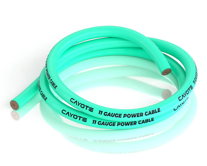 Cayote Thin-Wall Silicone Wire  (1 Meter) (11AWG) (SELECT COLOR)
