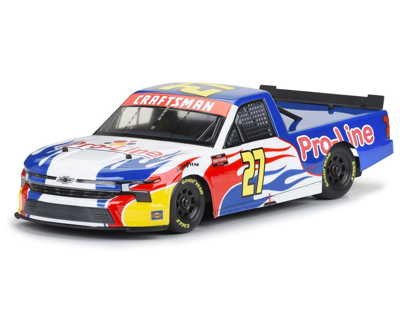 Pro-Line Losi® NASCAR® 1/12 2024 Chevy Silverado Truck Pre-Trimmed Body (Clear)
