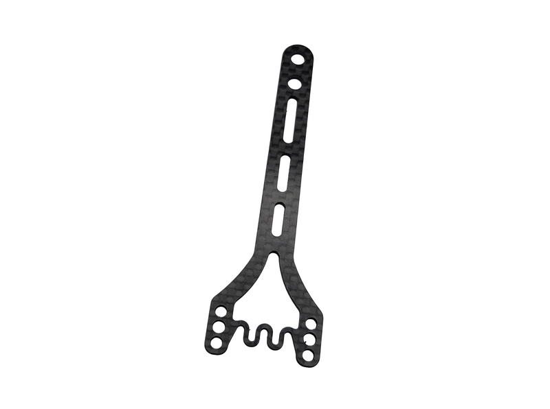 MAD Wurks X4 26 1.6mm Carbon Fiber Top Deck Bridges w/Wave (1)