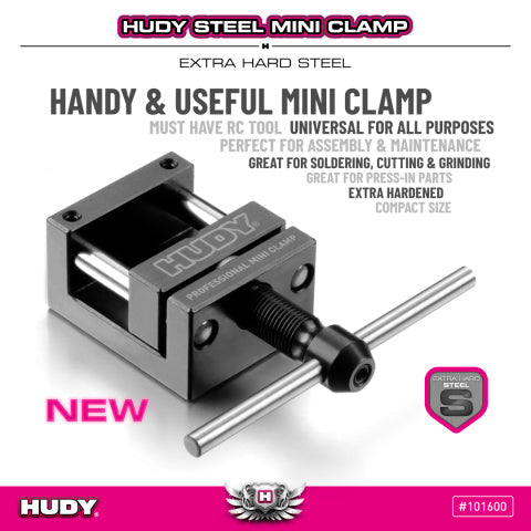 Hudy Steel Mini Clamp