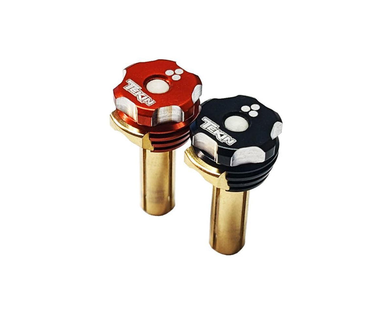 Tekin Pro Lock Tool-less Adjustable Bullet Plug Grips w/5mm Bullets