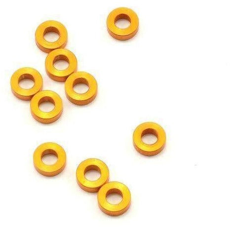 T4 Alu Shim 3X6X2.0MM - Orange Or Black (10)