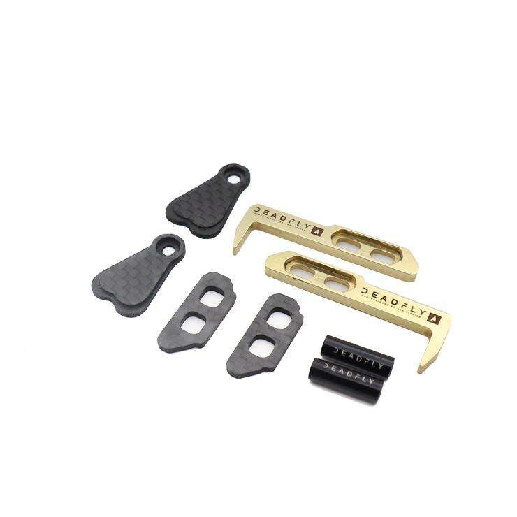 Deadfly #DFM1007B - Mugen MTC2 LCG Weighted Fully Adjustable Lipo Holder Set