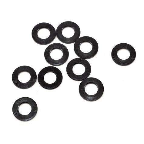 XRAY T4 Alu Shim 3X6X.5-1MM - Orange or Black