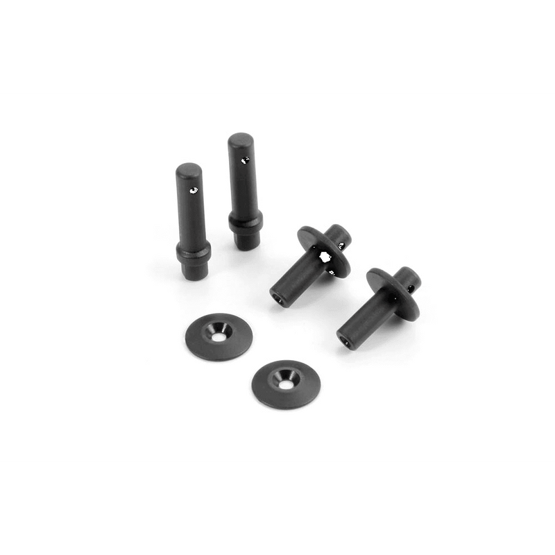 Xray Body Mount and Wing Shim set XB4