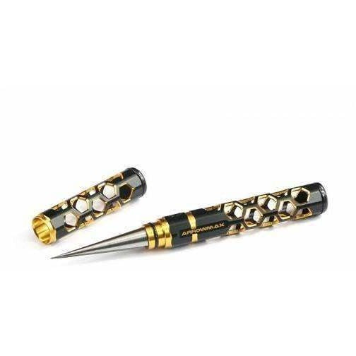 Arrowmax Small Reamer with End Cap.  Black Golden Edition.